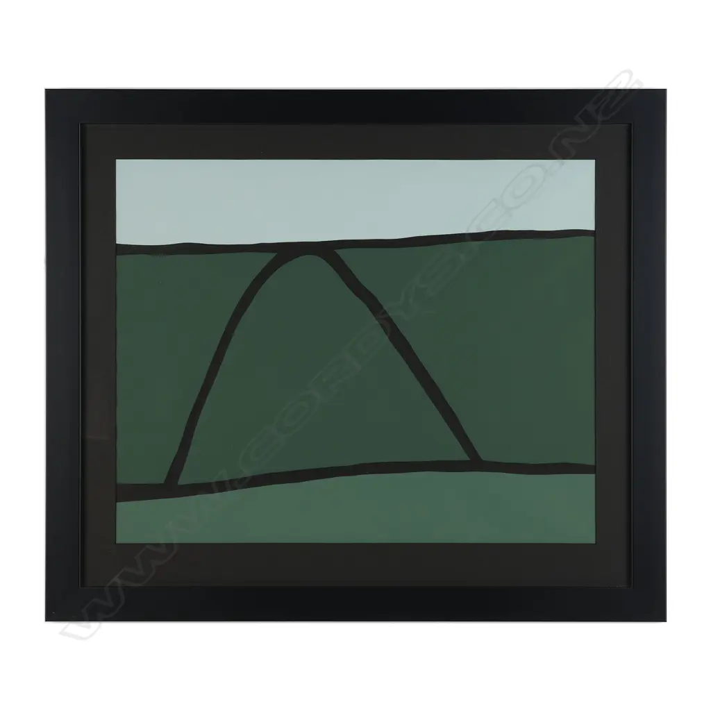 Colin McCahon (1919-1987) 'North Otago landscape', Image 1++
